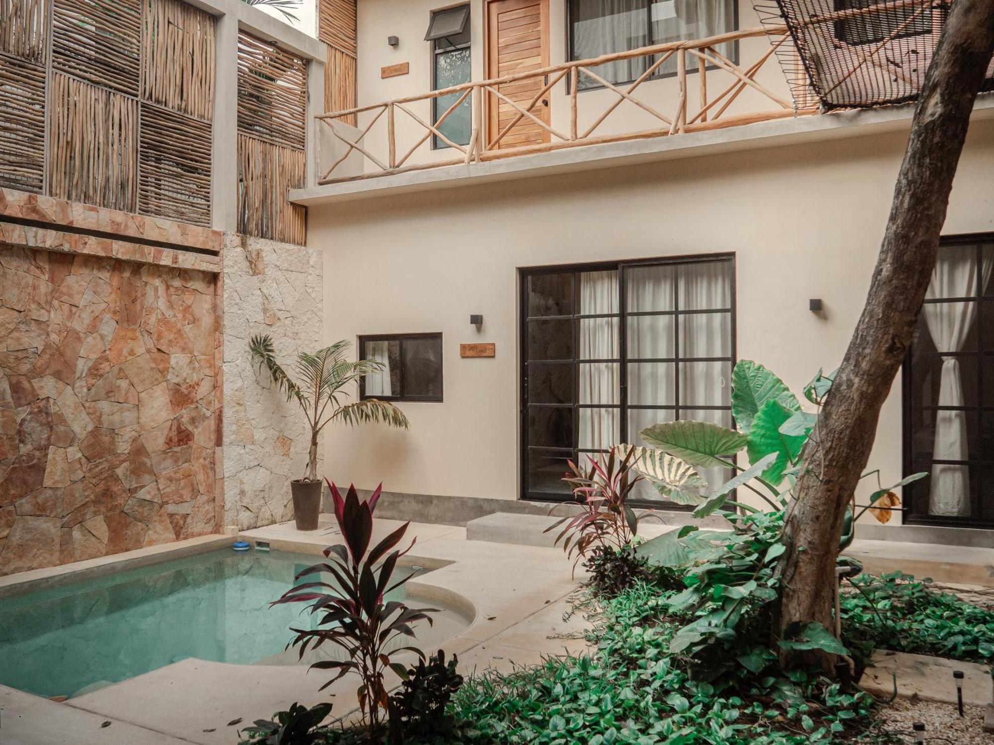 Апарт отель Casa Kobaab Тулум Экстерьер фото